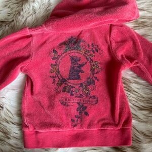 12-18 M girls Juicy Couture zip up